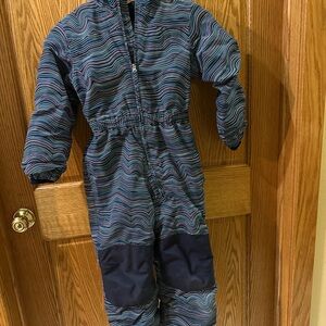 Lands End one piece snow suit.